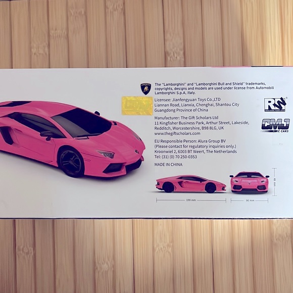 ⏬PRICE DROP⏬ LAMBORGHINI AVENTADOR COUPÉ CMJ RC CARS Scala 1:24 Radio Control - Picture 7 of 10